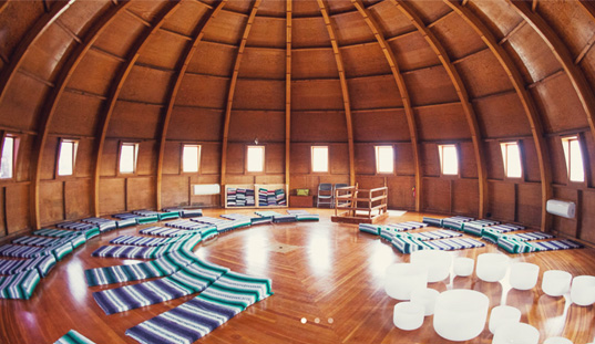 big dome shaped room