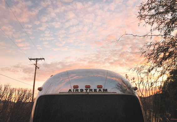 Big Mama Airstream exterior